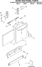 kitchenaid kudi01flss3 dishwasher