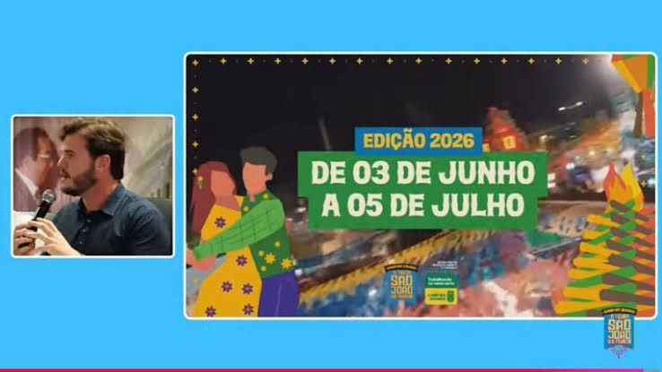 Campina Grande confirma datas do São João 2026 e celebra recordes da edição deste ano