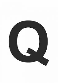 For painting, quilting, wood working, stained glass patterns, and other arts. Large Letter Q Free Printable Template Free Printables