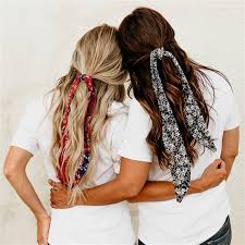 There are many ways to wear a bandana to your hair and a million different designs that you can find. Hair Bandanas New Styles Bandana Hairstyles Scarf Hairstyles Long Hair Styles