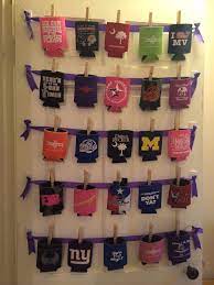My Koozie Display Inside Of A Door Koozie Display Koozie Storage Koozies