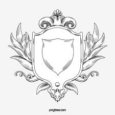 Black And White Line Drawing Sketch Classical Embossed Royal Right Shield Border Leaf Border Right Power Png Transparent Clipart Image And Psd File For Free Download Download 233 vector icons and icon kits.available in png, ico or icns icons for mac for free use. shield border leaf border