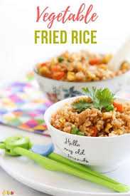Vegetable Fried Rice Healthy Little Foodies Recipe Fried Rice Easy Baby Food Recipes Vegetable Fried Rice