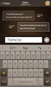Touchpal keyboard had an average of 125.4 . Touchpal Leather Theme For Android Apk Download