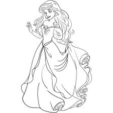 How old is princess ariel in the movie? Top 35 Free Printable Princess Coloring Pages Online