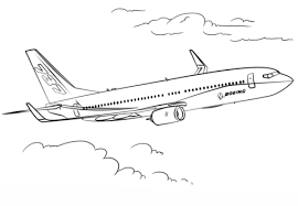 Printable Airplane Coloring Pages In 2020 Airplane Coloring Pages Coloring Pages Airplane Drawing