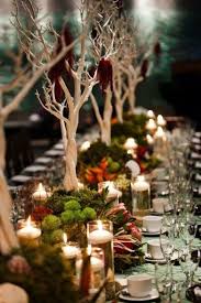 Add your earthy color tones into various decorations such be sure to keep your chairs and other seating simple so it doesn't complete with your overall theme. 65 Romantic Enchanted Forest Wedding Ideas Happywedd Com