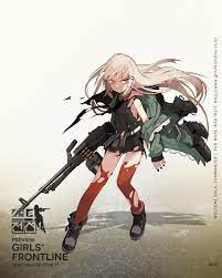 type 80 girls frontline anime military anime warrior