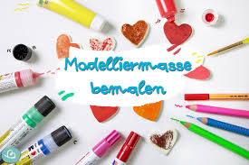Wasserfester filzstift auf wichtigen ablagen. Modelliermasse Bemalen Wir Zeigen Wie Wunderbunt De