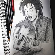 bob marley sketch by chitrang vaiwala bob marley marley sketches