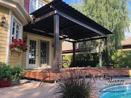 Since this is a small pergola you can use 2×4 lumber. 0288 Classic Attached Pergola Residential Sunlouvre Pergolas