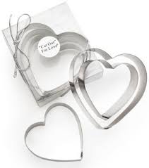 Wedding Favor The Knot Wedding Shop Heart Cookie Cutter Unique Favors