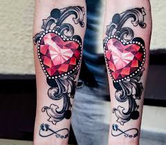 What are you waiting for as here comes a. Jewelry Heart Tattoo By Barbara Kiczek Photo 15010