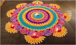 With these types of colors, you can give rangoli the desired shape. 20 Diwali Deepavali Best Rangoli Design Images Idea S 2020