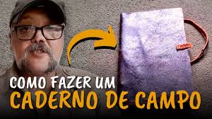 Como eu FAÇO o meu CADERNO de CAMPO para anotações das minha ATIVIDADES no  MATO