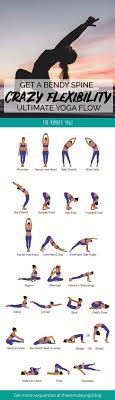Yoga Flow For A Bendy Spine Free Pdf Yoga Flow Easy Yoga Workouts Yoga Routine For Beginners