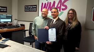 94.7 WMAS morning show The Kellogg Krew celebrates 15 years