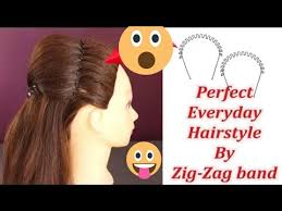 If you are using mobile phone, you could also use menu drawer from browser. Longhair Easiest Way To Make Perfect Puff With Zig Zag Hair Band Puff Puff Hairstyle Youtube