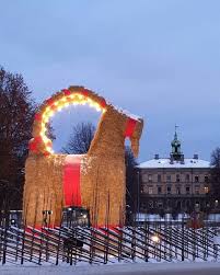 Check out inspiring examples of gävlebocken artwork on deviantart, and get inspired by our community of talented artists. Gavlebocken On Twitter There S Snow Place Like Home Gavlebocken Falalalala