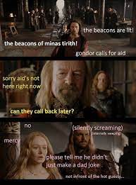 Pin By Dillynn Shoue On Vance Lotr Funny Tolkien Hobbit Tv Funny
