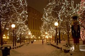 City Streets Dressed In Holiday Style Click On The Image For Additional Details Holiday Lights White Christmas Lights Christmas Lights