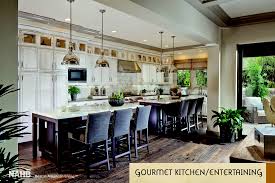 To incorporate a double island kitchen layout whether as a new house is being designed or when an older kitchen is another aspect of the double island kitchen is it tends to maximize the floor space for foot traffic. Double Up Kitchen Islands That Serve You Best In American Living