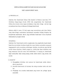 Catatan sambutan hari kanak kanak di sekolah. Kertas Kerja Sambutan Hari Kanak Kanak