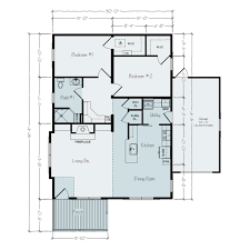Additional bedroom, powder bath and coat closet are situated just before the common living and dining area. Residence Floor Plans Residences At Oak View