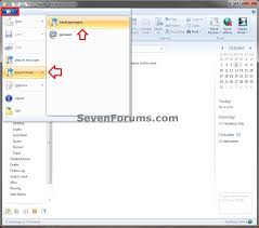 Set up business website and email 3. Windows Live Mail Export And Import Email Messages Windows 7 Help Forums