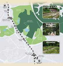 It connects park connectors and park trails, and will bring visitors through a variety of parks, park connectors, nature areas, places of interest and. Rail Corridor
