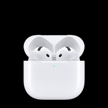 Apple AirPods 4 with Active Noise Cancellation in open case
