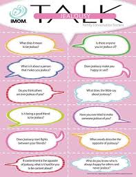 Jealousy Talk Imom Family Conversation Starters Teens Talking Kids Talking