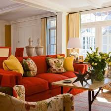 Image Result For Orange Red Yellow Living Room Red Couch Living Room Red Sofa Living Room Living Room Red