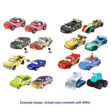 Name the cars 3 characters. Cars 3 Character Car Vehicle 2 Pack Mix 3 Case