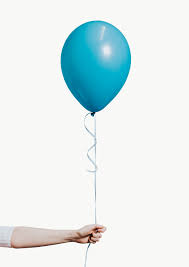 Girl Holding A Pastel Blue Balloon Free Image By Rawpixel Com Felix Blue Balloons Girl Holding Balloons Balloons