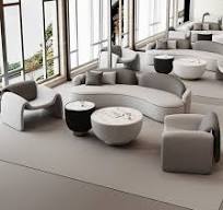 hotel reception sofa