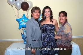 23122009 Eleonora Peña de Martínez el día de su fiesta de canastilla junto  a Leonor Macías de Peña y Juanita Zataráin. Varios