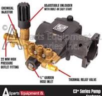 90030 Triplex Plunger Pump AAA by FNA 2.5 GPM @ 3400psi