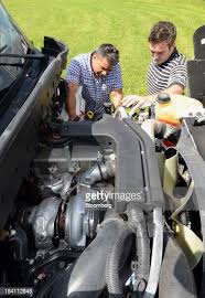 Andy Rechtien, right, account manager at Rechtien International... News  Photo