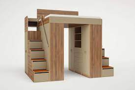 The loft bed should be large enough to accommodate a full mattress. Examples Of The Super Cool Loft Bed For Grownups Home Designer Architect