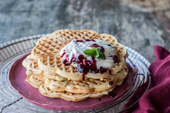 Urdinkel Waffles