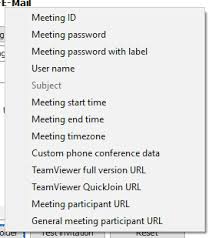 How do i create a recurring meeting in outlook? Meeting Invitation Templates Teamviewer Support
