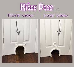 The Kitty Pass Interior Cat Door Etsy Cat Door Diy Cat Door Pet Door