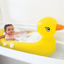 Munchkin's white hot inflatable safety duck tub makes that big tub transition smooth sailing for both you and your little one. Rubber Ducky Bathroom Decor Idea Dont Pinch My Wallet