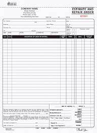 Estimating the home insurance coverage amount that you will apply for is of utmost importance since it will determine your policy limits and your home estimate how much you will be able to afford to pay for home insurance. 2 Part Estimate And Repair Order Carbonless Estimate Template Auto Repair Estimates Invoice Template Word