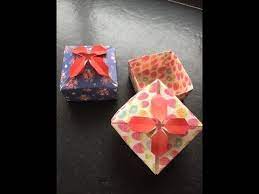 flower top box 飾り小箱 花 youtube origami box origami decoration dollar bill origami
