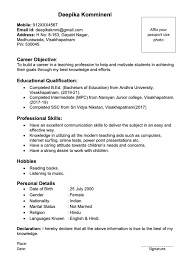 What we mean is someone with a vast amount of experience where the highlight is on the skills and abilities. Sample Resumes For First Time Teachers Without Experience In India