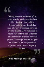 5 Things I Wish Someone Told Me Before My First Ayahuasca Experience Warrior Do Ayahuasca Energy Healing Vision Quest