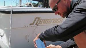 Now, as a boater, you should always have two things with you prepared ahead of time so that you don't face any difficulties when you are docking. Remove Scuff Marks From Gel Coat Youtube