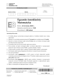 W środę, 5 maja tegoroczni maturzyści zmierzą się z egzaminem dojrzałości z matematyki. Egzamin Osmoklasisty 2020 Matematyka Odpowiedzi Zadania Arkusz Z Matematyki Najtrudniejsze Bylo Zadanie O Pociagu 17 06 20 Gazeta Krakowska